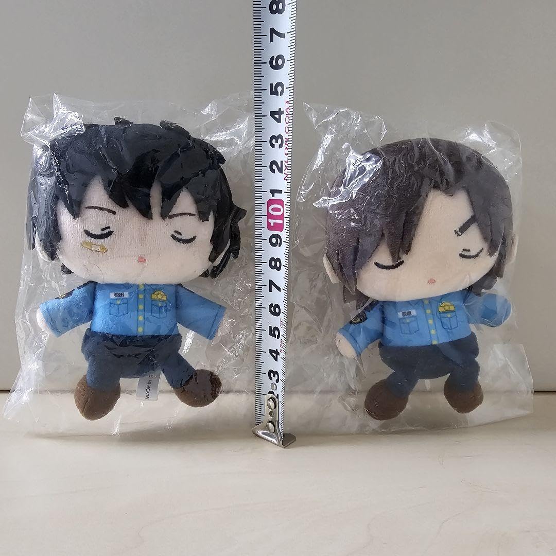 名探偵コナン【2点セット】警察学校 おすわりぬいぐるみ 松田陣平